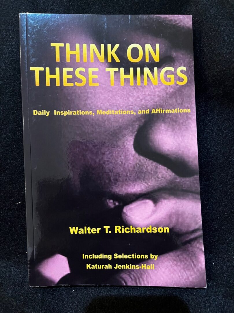 Book.Cover. Think on these things Book.Cover. Think on these things